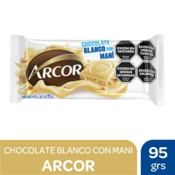 CHOC. ARCOR BLANCO x95g