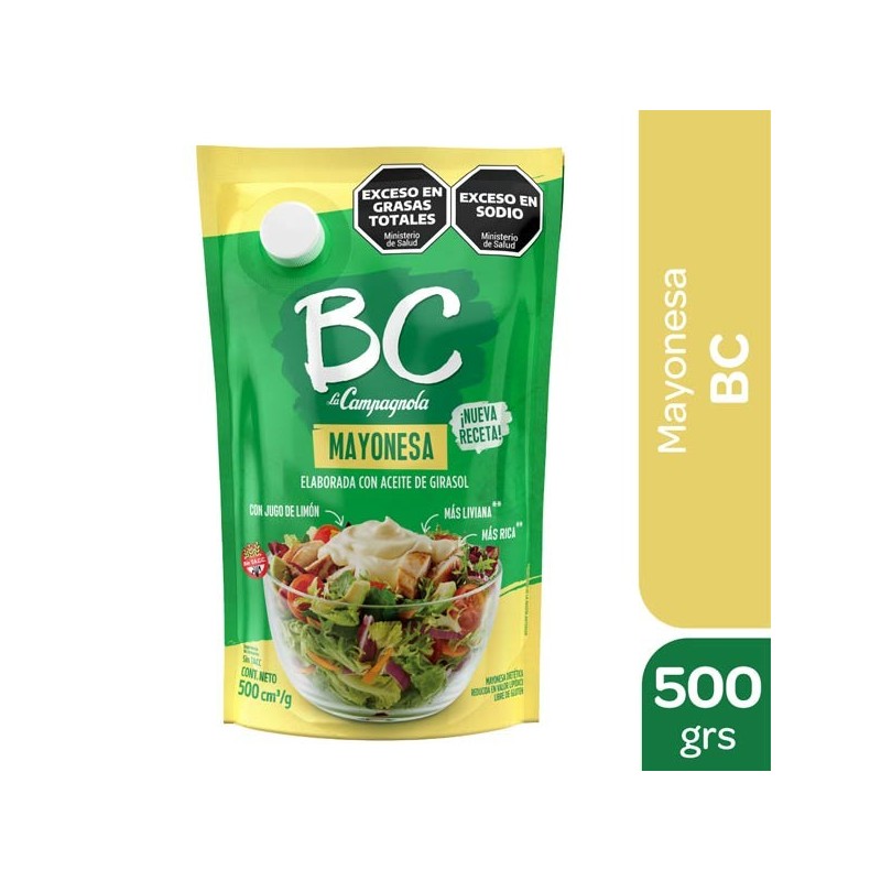 BC MAYONESA D.PACK x500g.