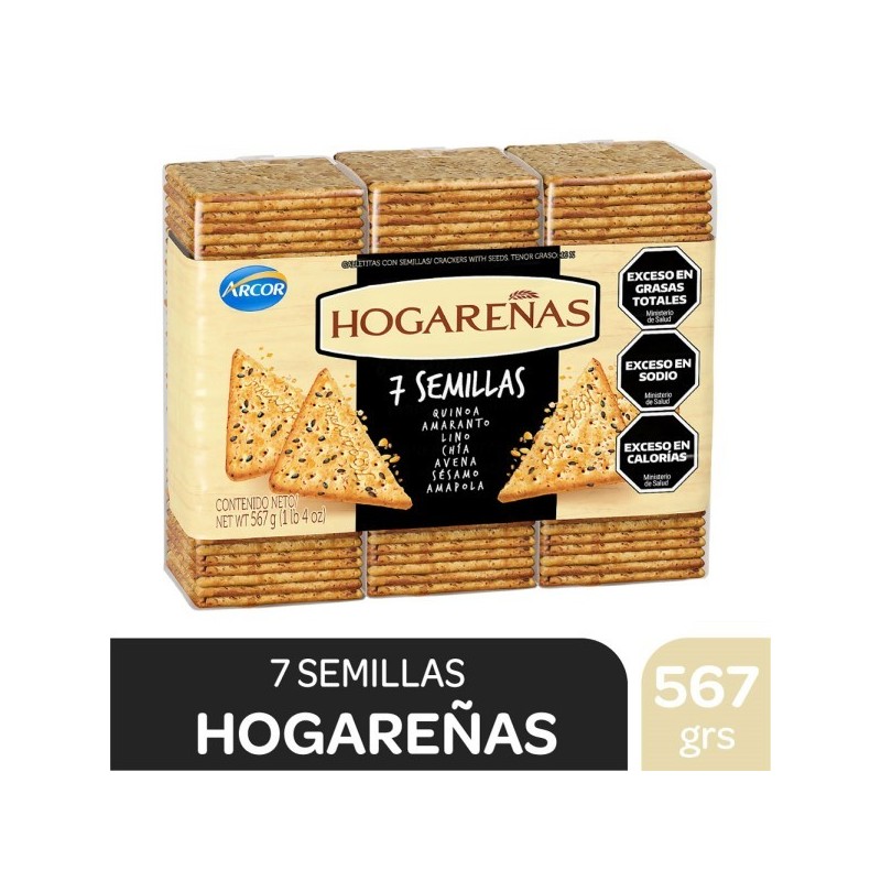 HOGAREÑAS 7 SEMILLAS x3