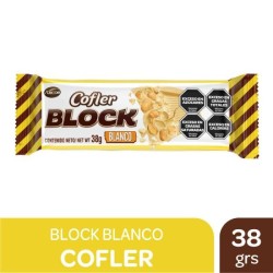 COFLER BLOCK MANI BLANCO x38g.