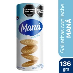 MANA C/LECHE x136g