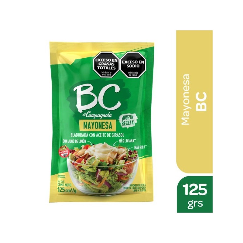 BC MAYONESA D.PACK x125g.