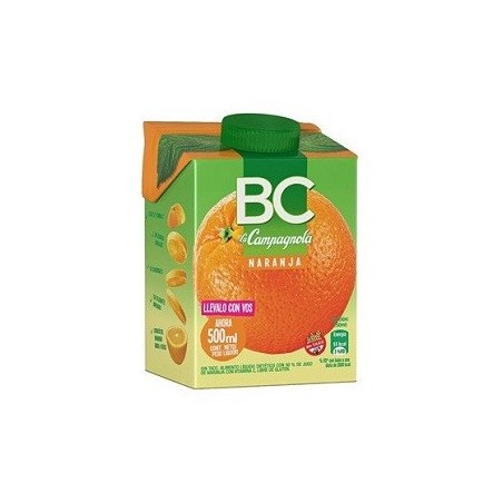 BC JUGO x500cc NARANJA