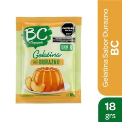 GEL BC DURAZNO x18g