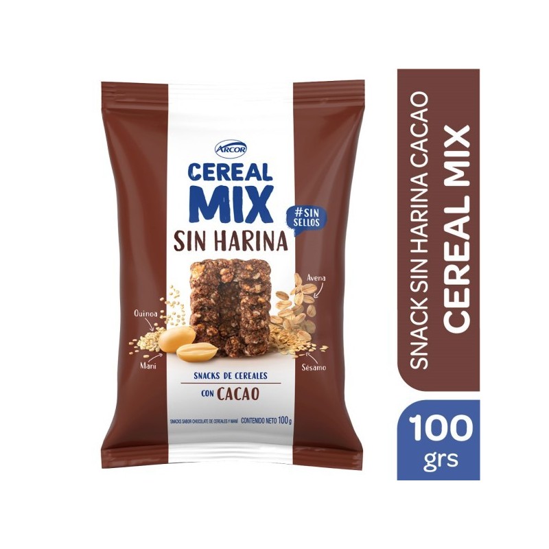 CEREAL MIX SNACK CACAO x100g