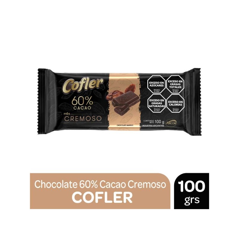 COFLER 60% CREMOSO x100g