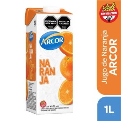 JUGO NARANJA ARCOR 1LT