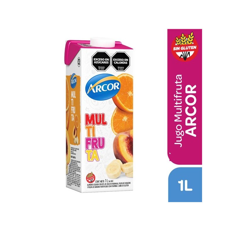 JUGO MULTIFRUTA ARCOR 1LT