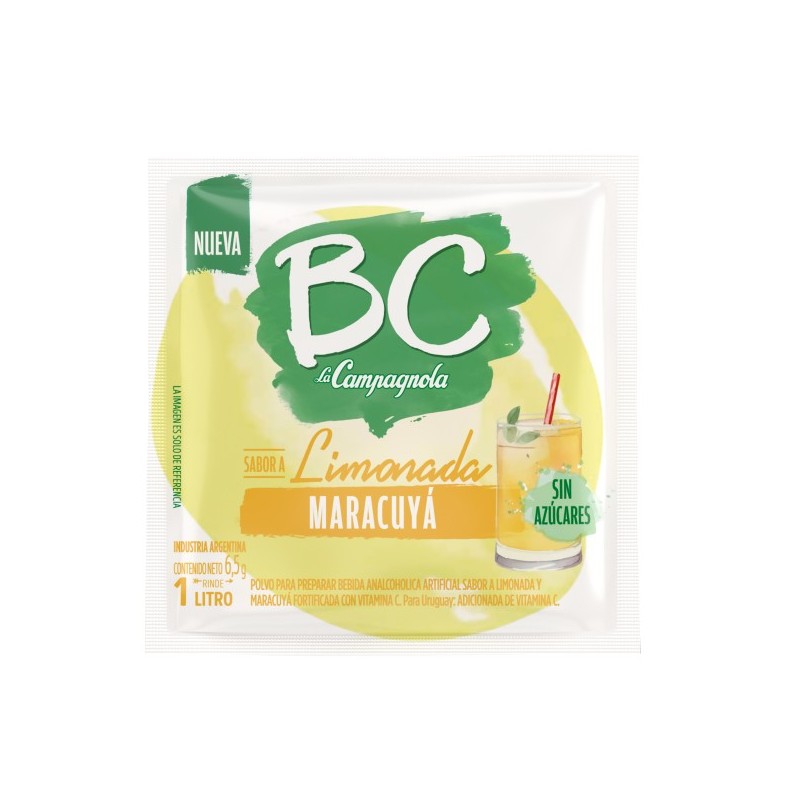 POLVO BC LIMON MARACUYA x18u.