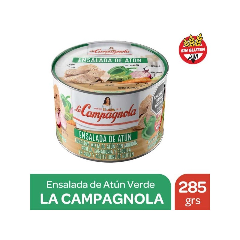 LC ATUN ENSALADA VERDE x285g