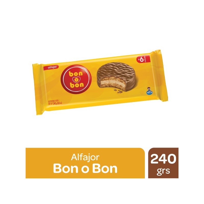 AGRUP.ALF.BONoBON 6x40g.