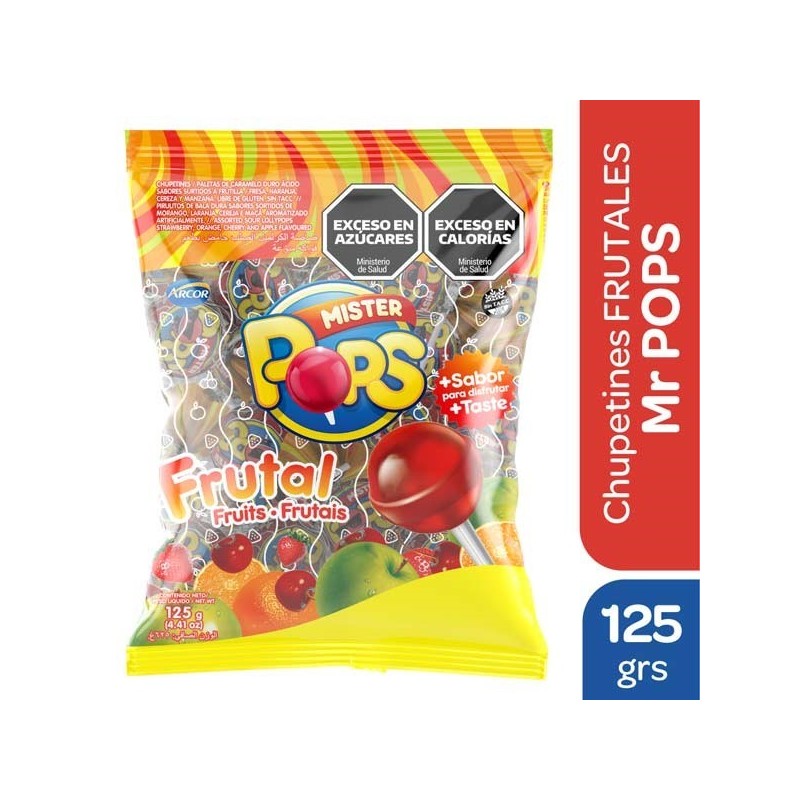 PAQ.Mr. POPS FRUTAL x10u.