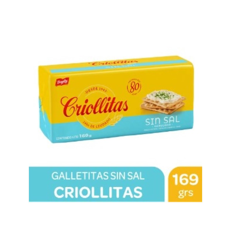 CRIOLLITAS S/SAL x169g.