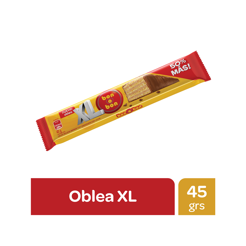 OBLEA BOB LEC. XL x45g.